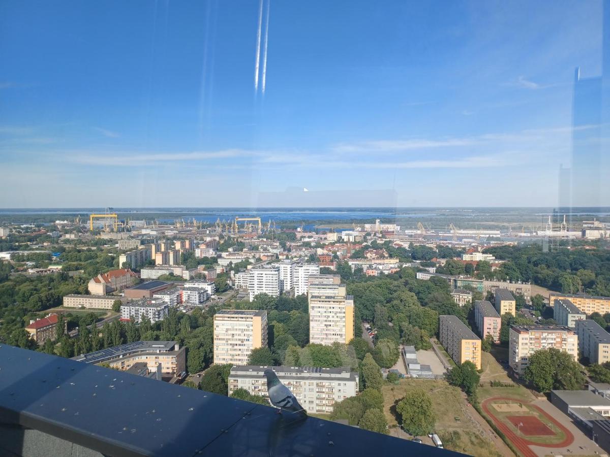 Hanza Tower Ajp Lux Apartment 什切青 外观 照片
